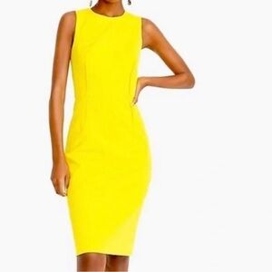 J Crew Yellow Sheath 20